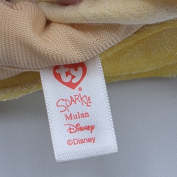 Ty Beanie Babies Disney Princess Mulan Sparkle Plush Doll - Picture 6 of 9